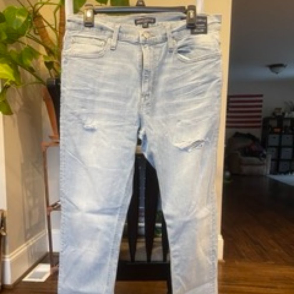 Mens Jeans: J.Crew Mercantile straight legged jeans